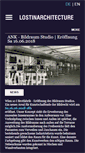 Mobile Screenshot of lostinarchitecture.at